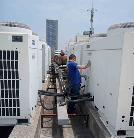 鄂伦春中央空调制热和不制冷系统维修方法